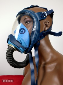 Dr%C3%A4ger Gasmaske Futura Blau