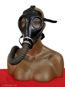 Israelische Gasmaske Nr.4 schwarz